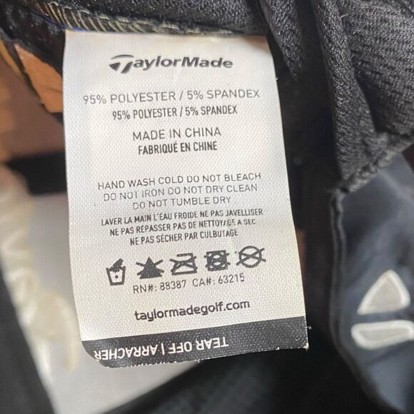 TaylorMade Golf Hat Mens One Size Black SIM TP5 Logo Adjustable Tour Authentic - Picture 13 of 16